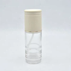 Gold Pump Glas Kosmetische Flasche