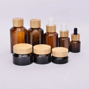 Tropfflasche aus 30 ml Bambusglas